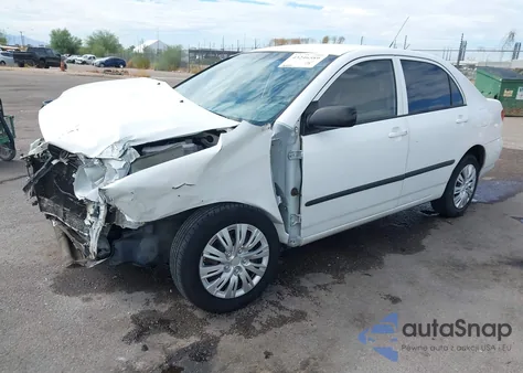 2004 Toyota Corolla Ce из США, поврежденный, VIN JTDBR32E742037694